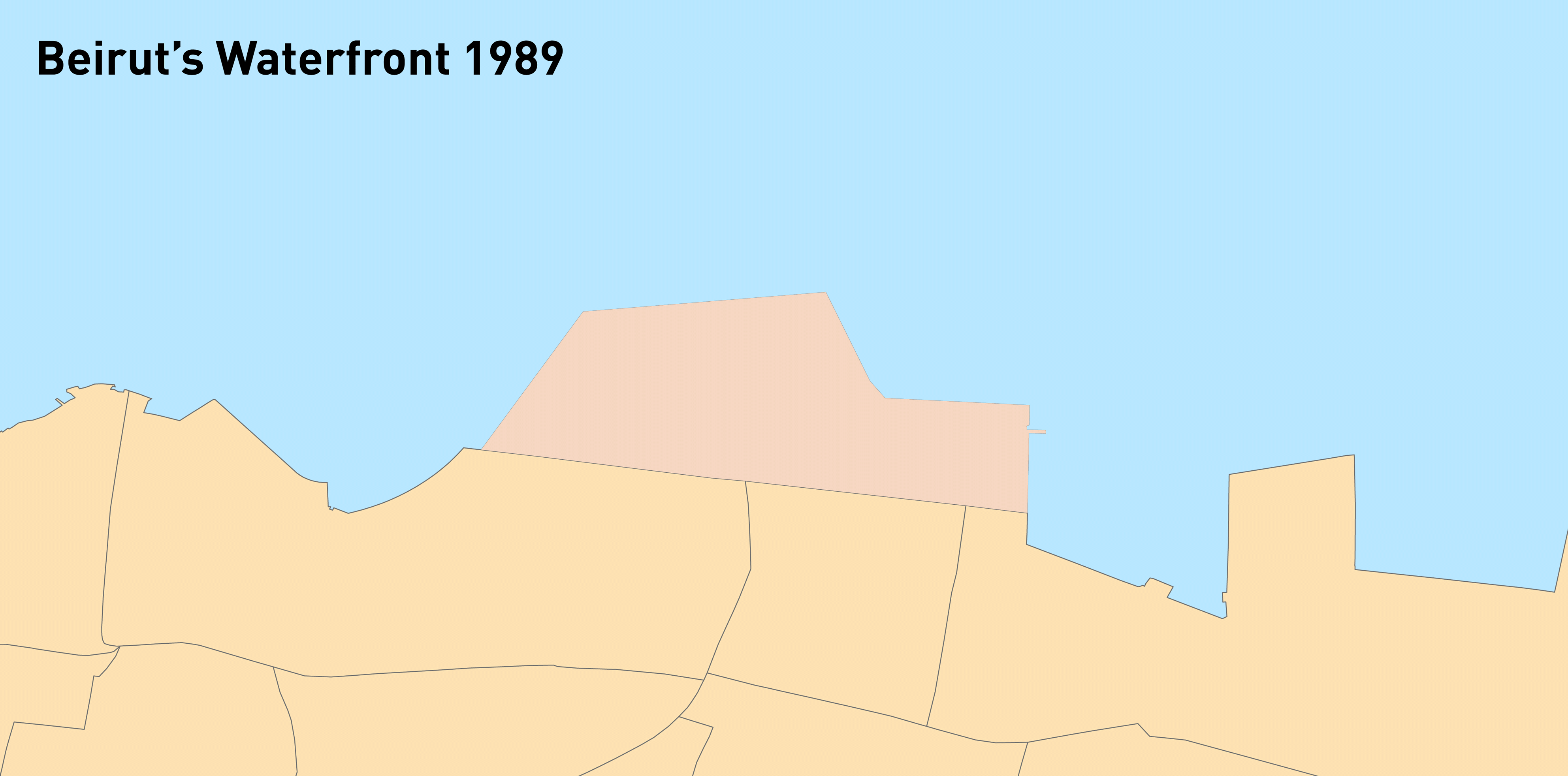 Figure 2. Beirut's Waterfront Expansion