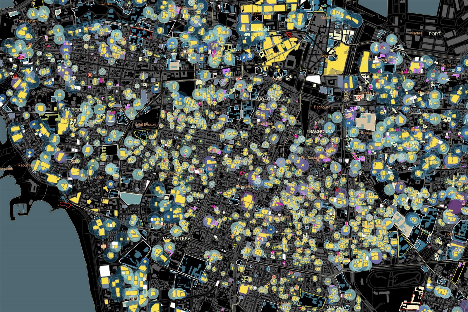 Beirut Built Environment Database (BBED): New Data Released (2018-2024)