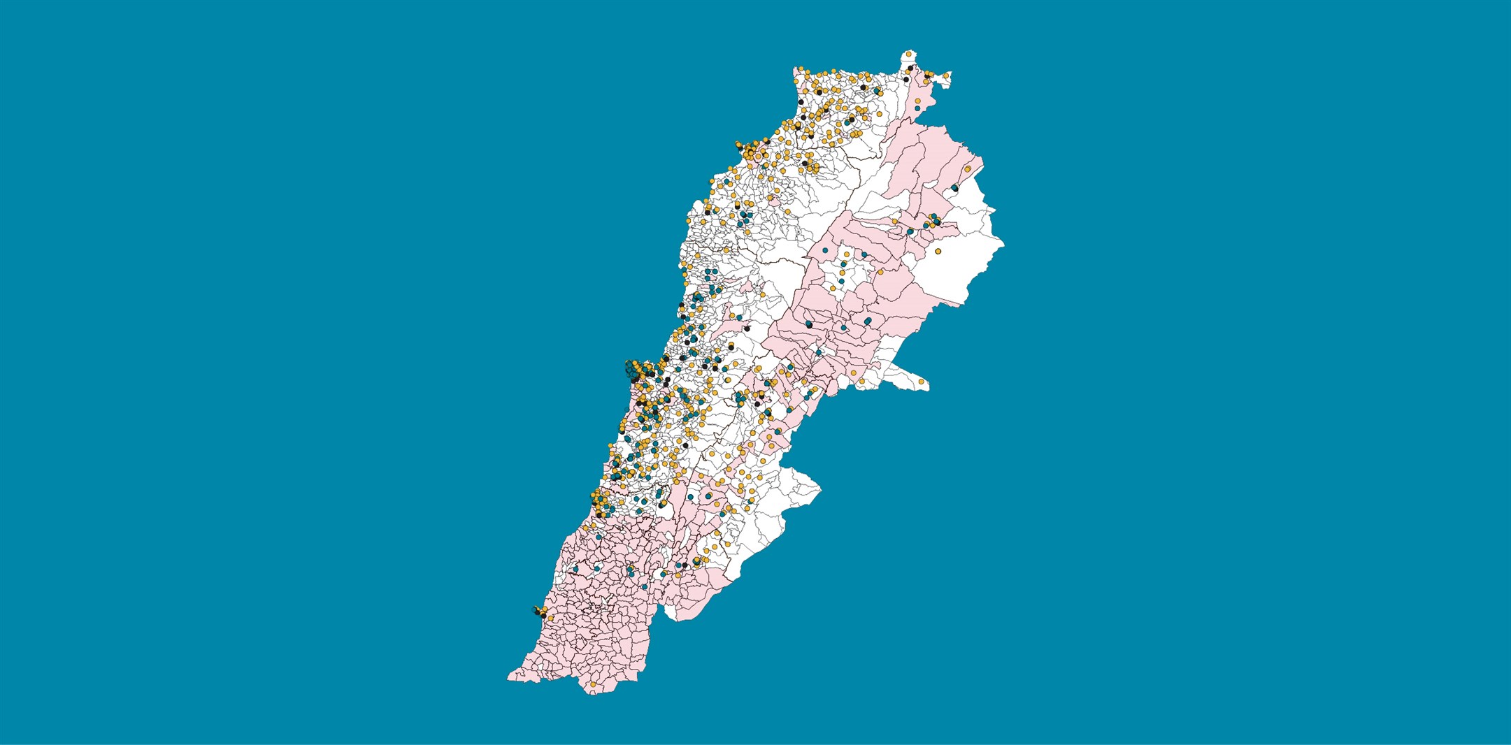 Government-Designated Shelters in Lebanon’s 2024 Displacement Crisis