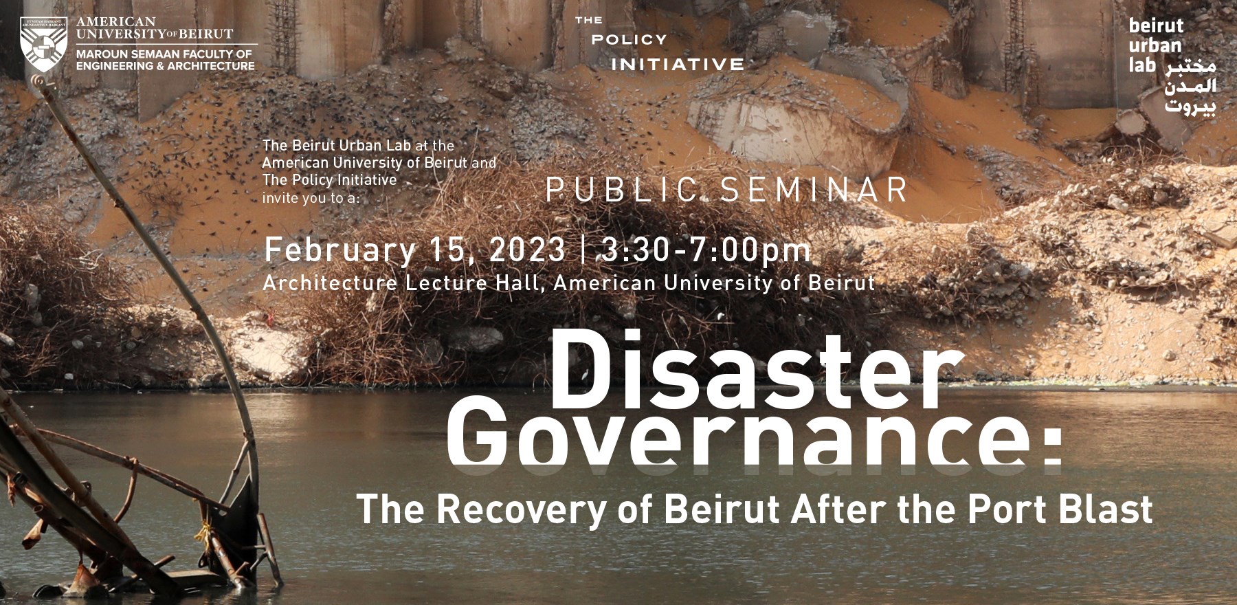 Disaster Governance: The Recovery of Beirut After the Port Blast