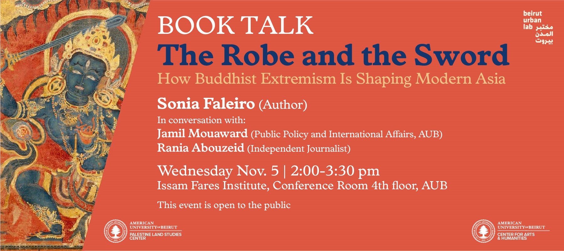 Book Talk – The Robe and the Sword: How Buddhist Extremism Is Shaping Modern Asia