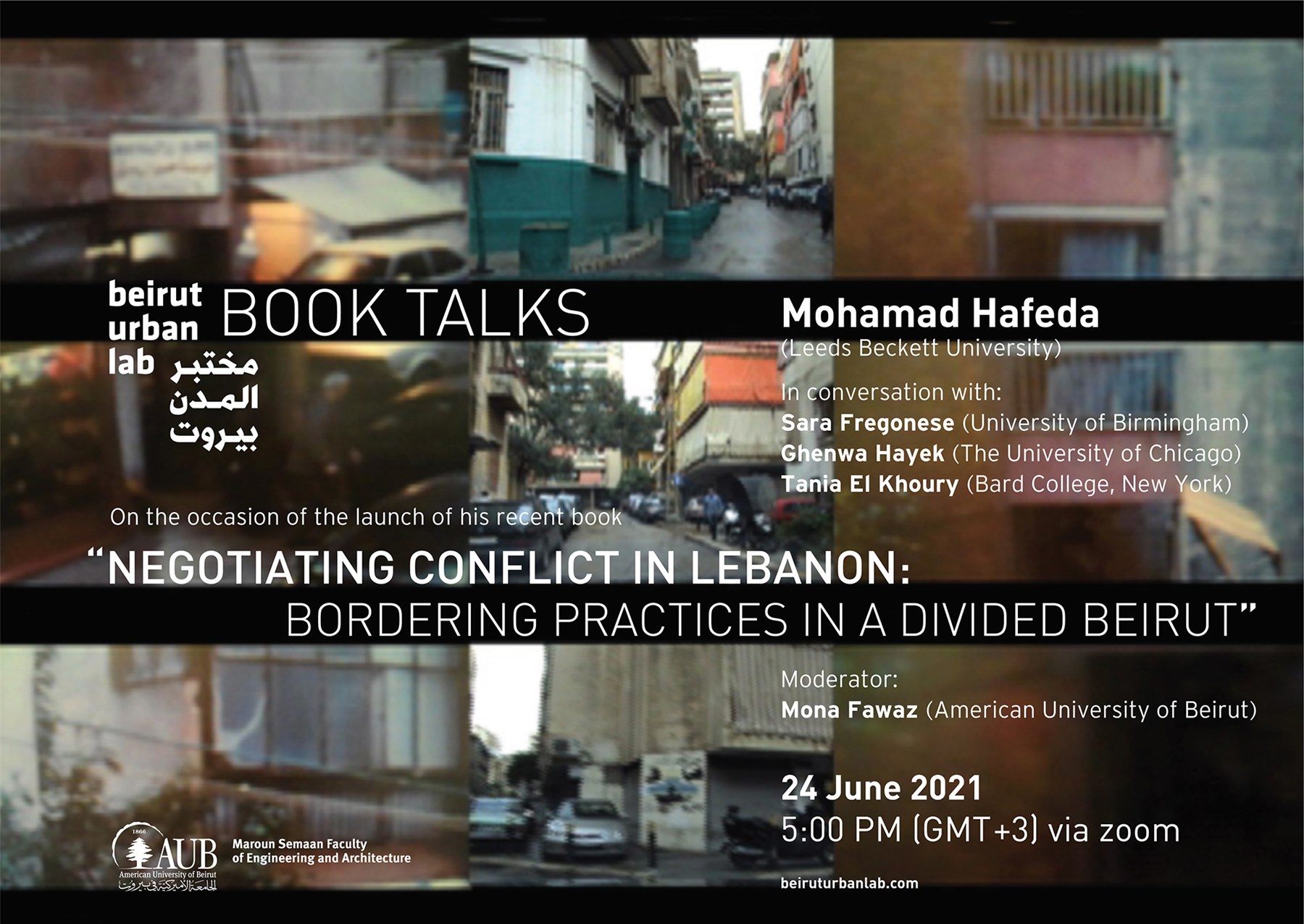 التفاوض حول النزاع في لبنان: الممارسات الحدودية في بيروت المنقسمة