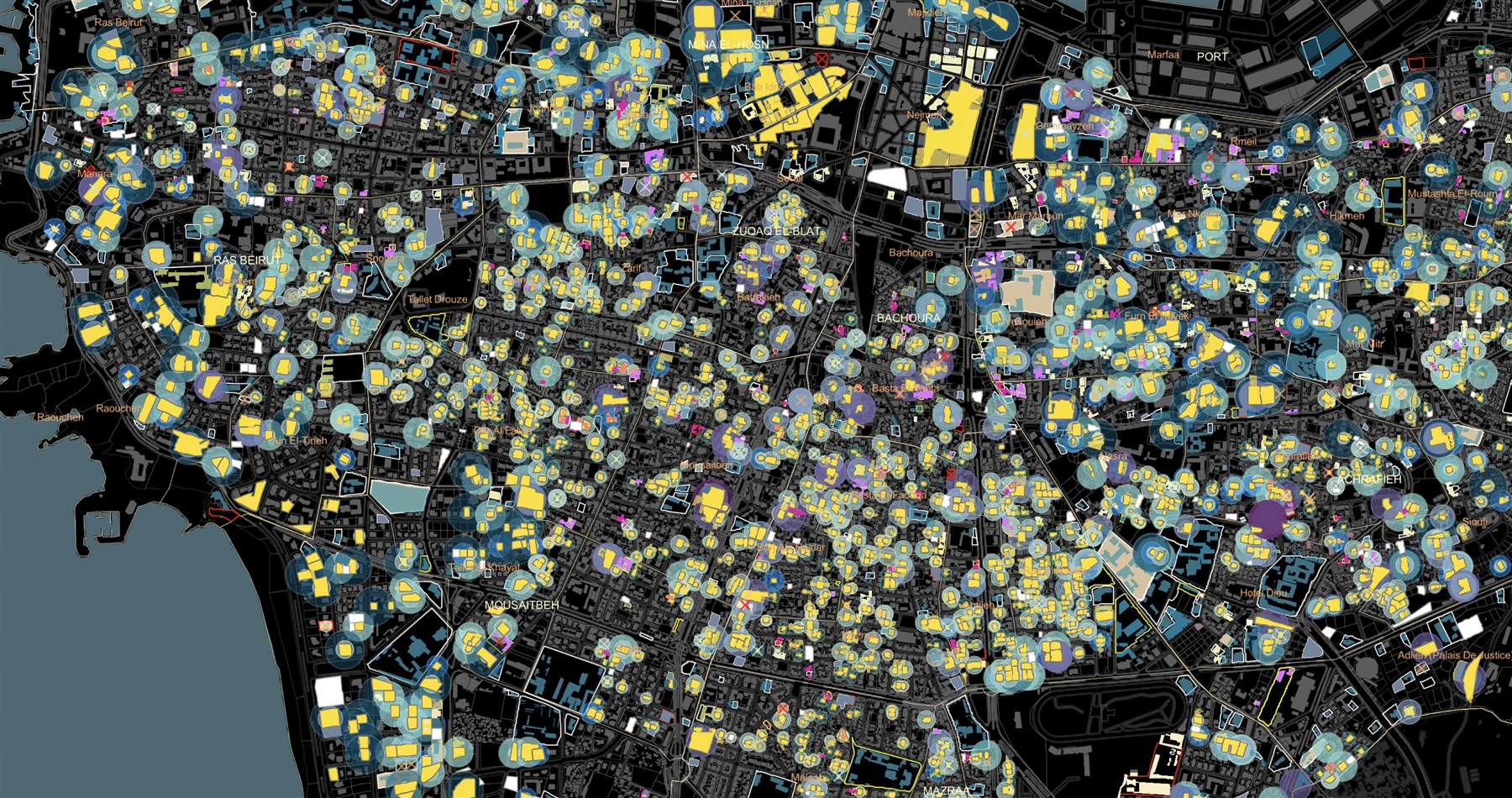 Beirut Built Environment Database (BBED): New Data Released (2018-2024)