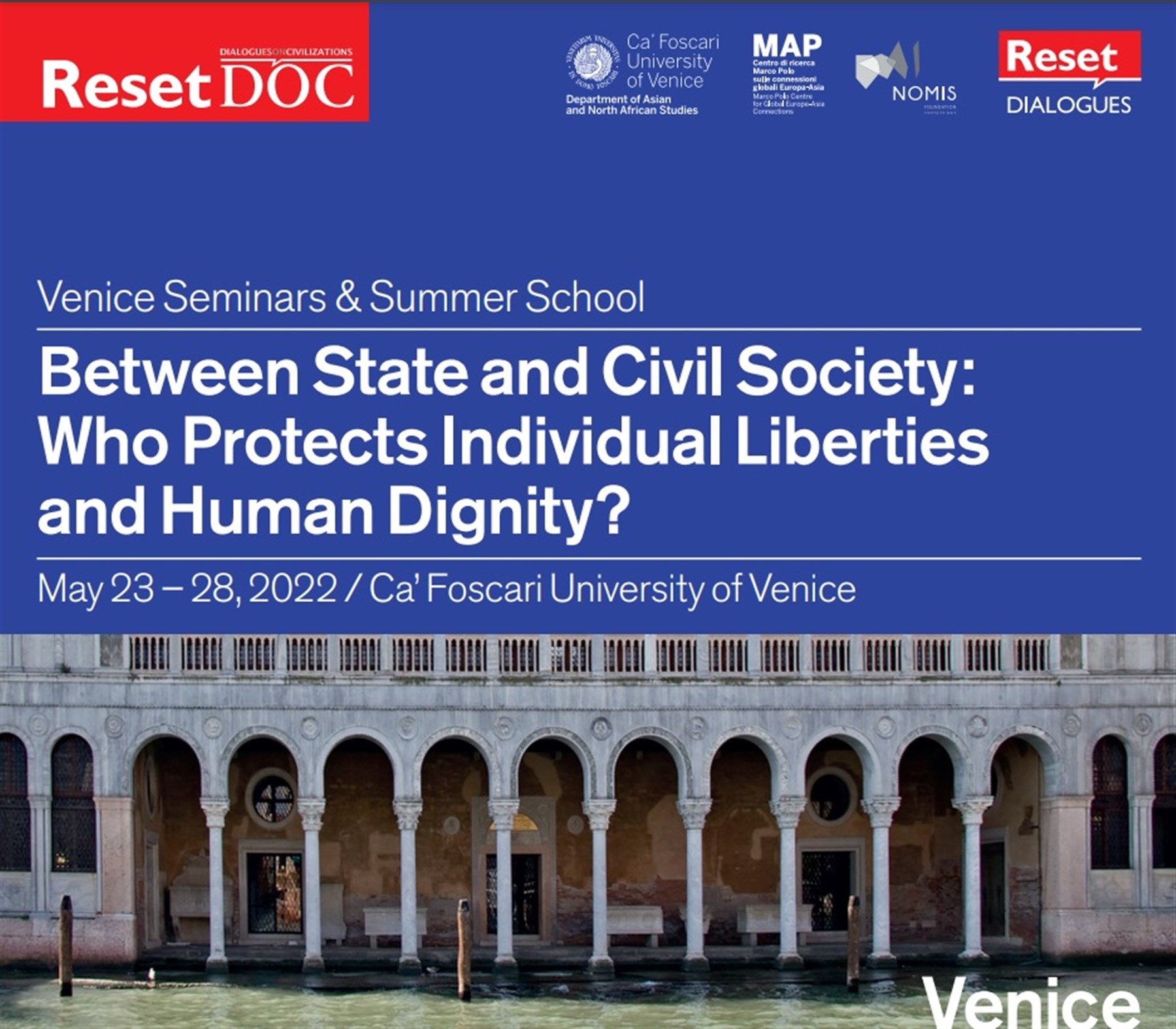 BUL at the Reset Dialogues on Civilizations - Venice Seminars 2022