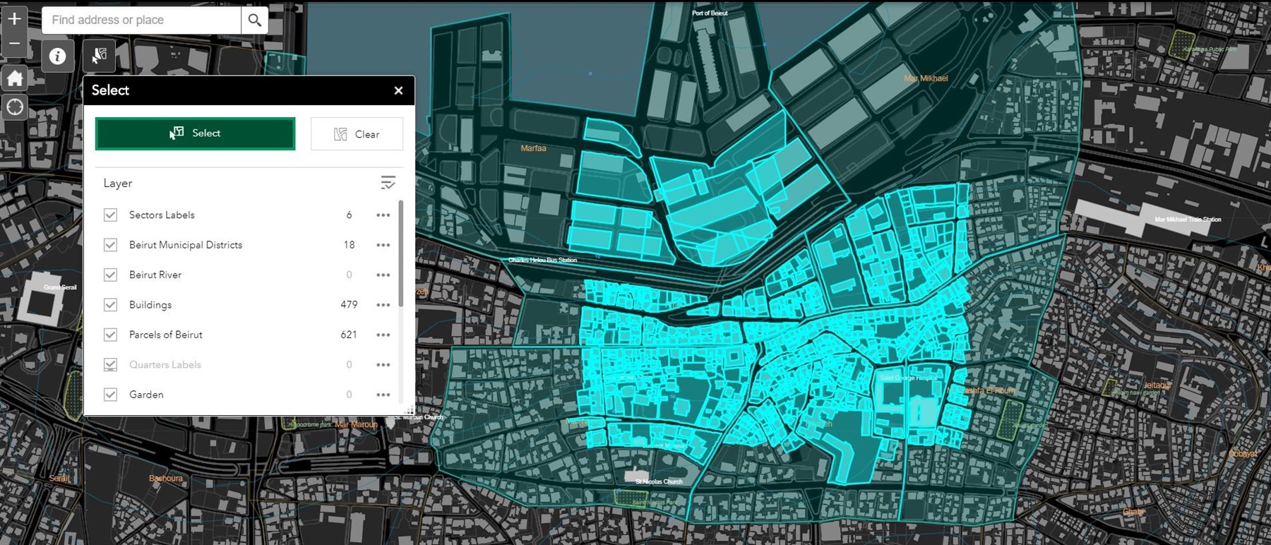 Municipal Beirut Basemap Available for Download!