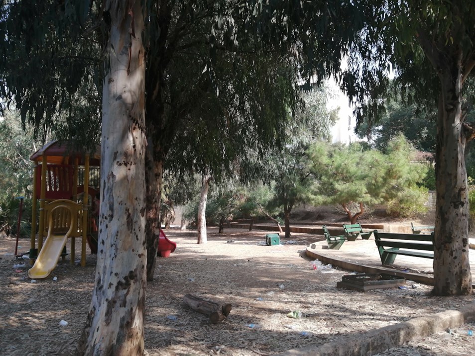 Hawd El Wilaye Public Garden in Bachoura. (Source: Lynn Hamdar and Fatima Alleik, November, 2020)